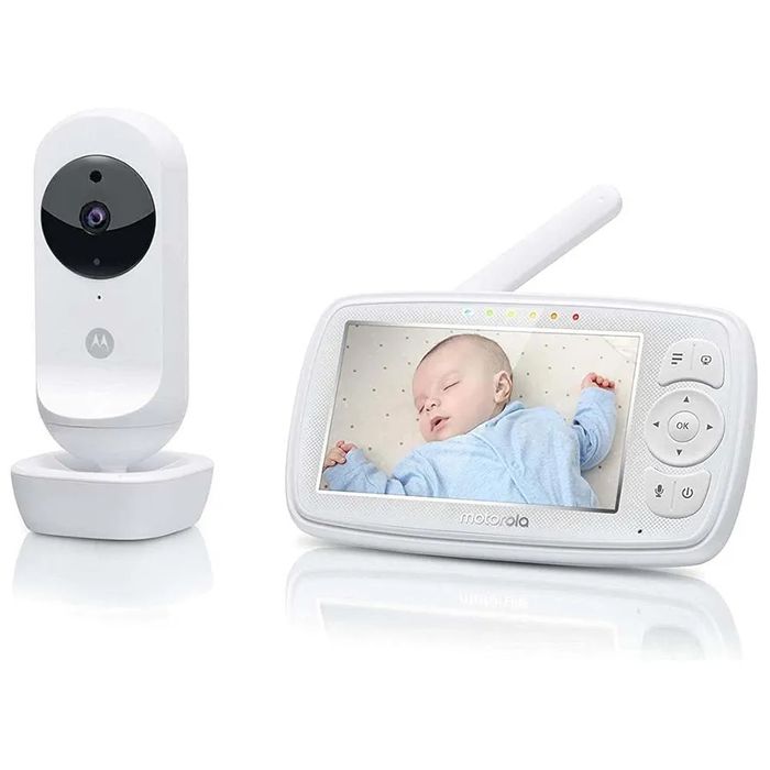 Видео бебефон Motorola Nursery VM44 Connect, Wi-Fi, 4.3" дисплей