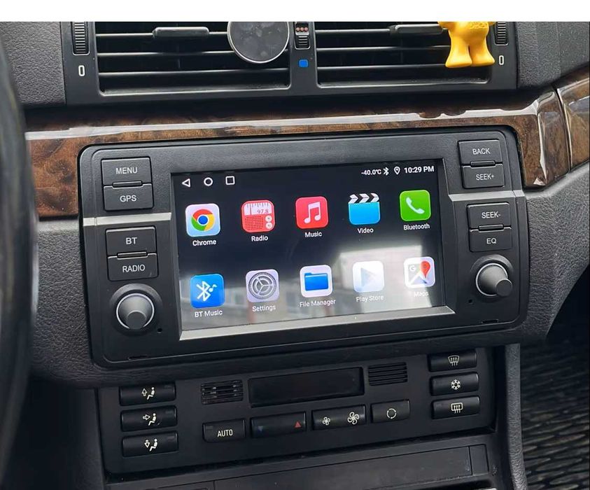 Carplay 4GB RAM Navigatie BMW E46  -  Android Auto - Cadou Camera