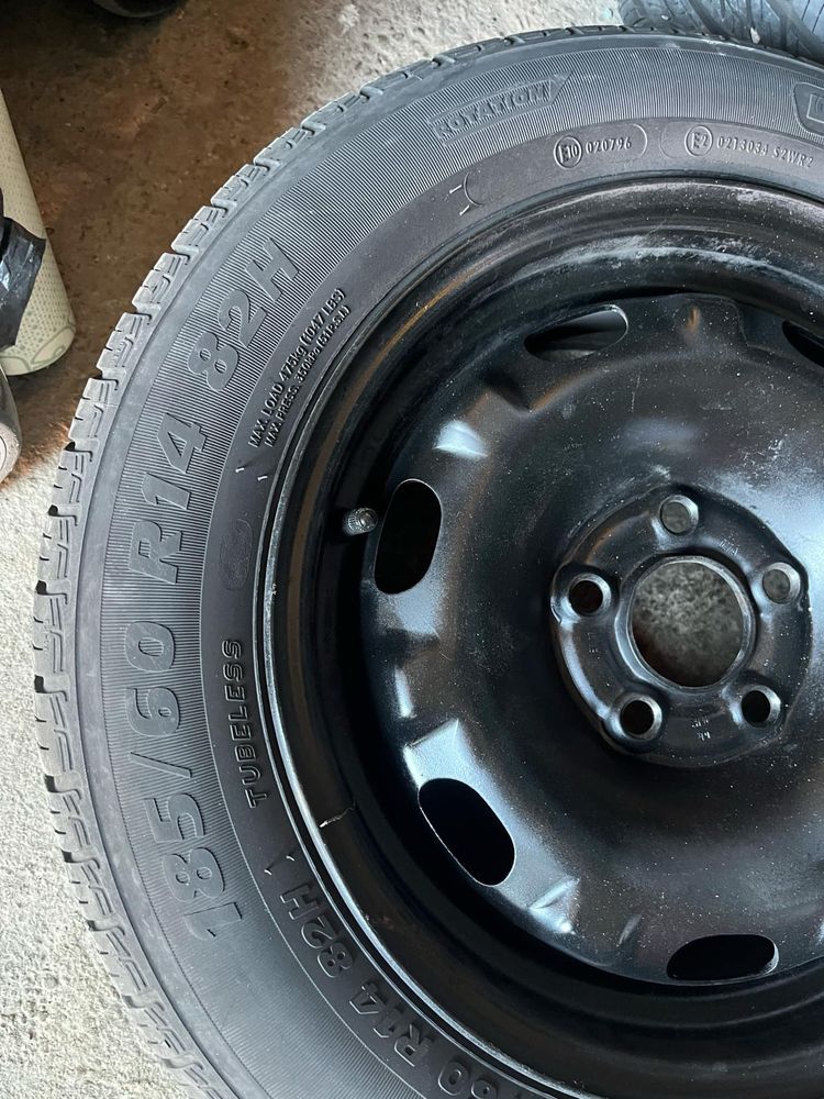 Jante+anvelope de vara Fabia 185/60/R14