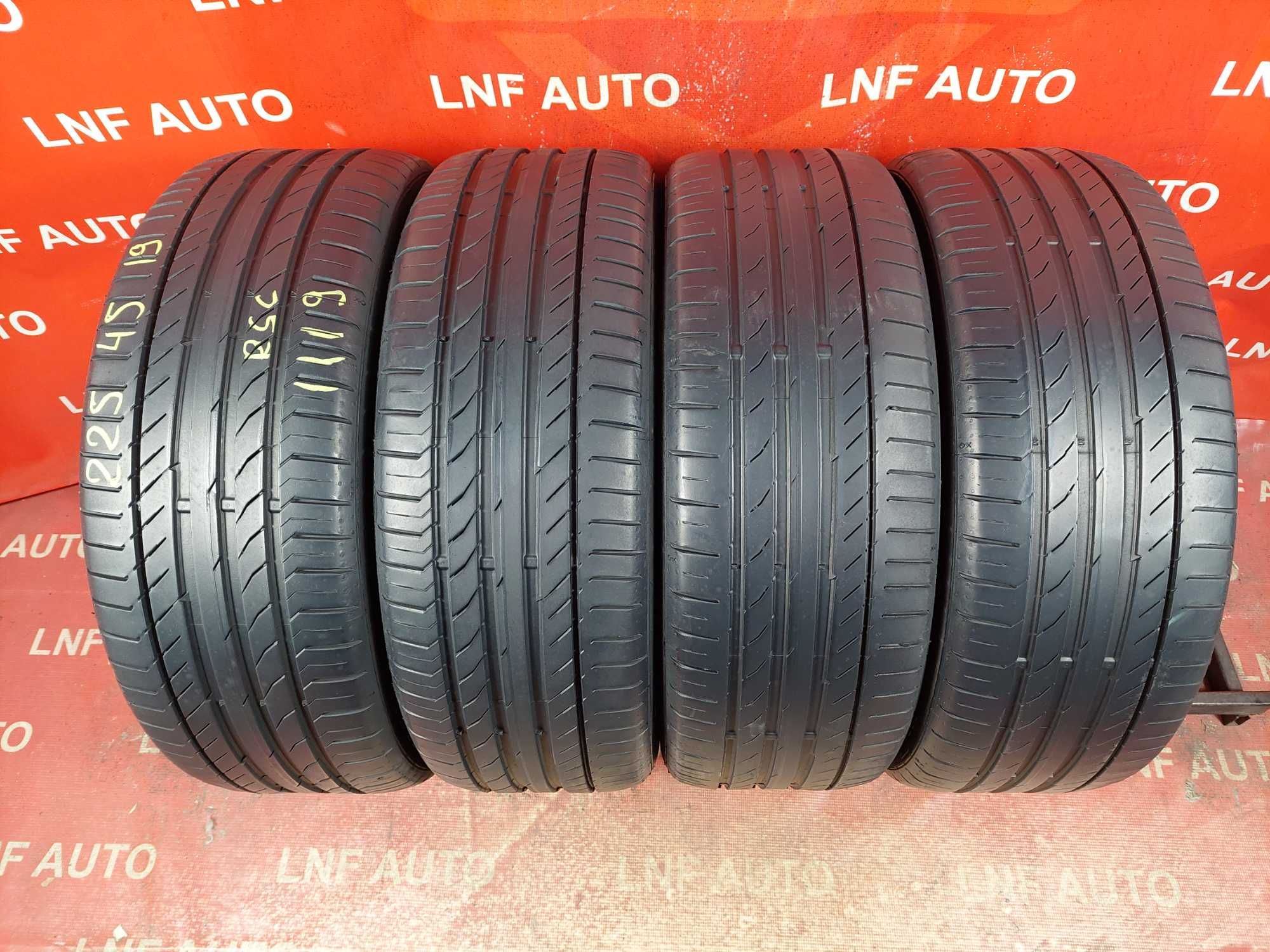 Anvelope de VARA - 225/45/19 - Continental  7 - 5.35 MM DOT 2019 RFT !