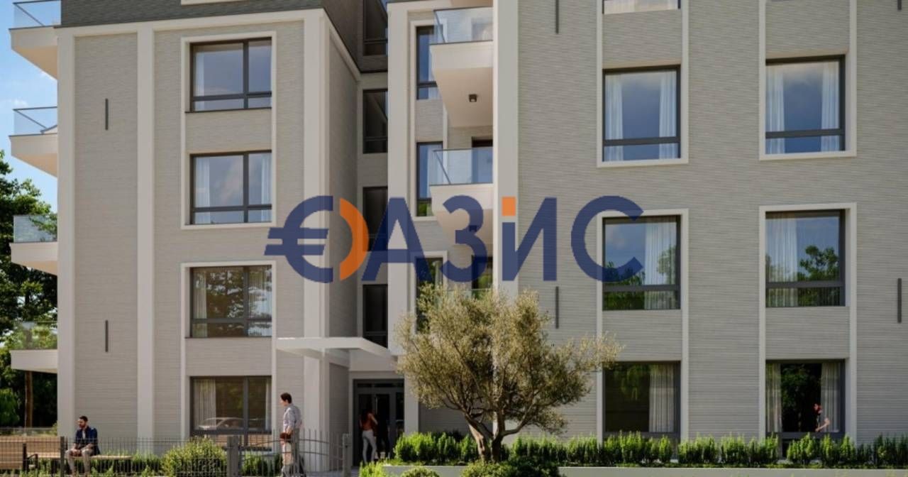 Апартамент с 1 спалня в нова сграда в строеж, Равда, България, 59,5 кв