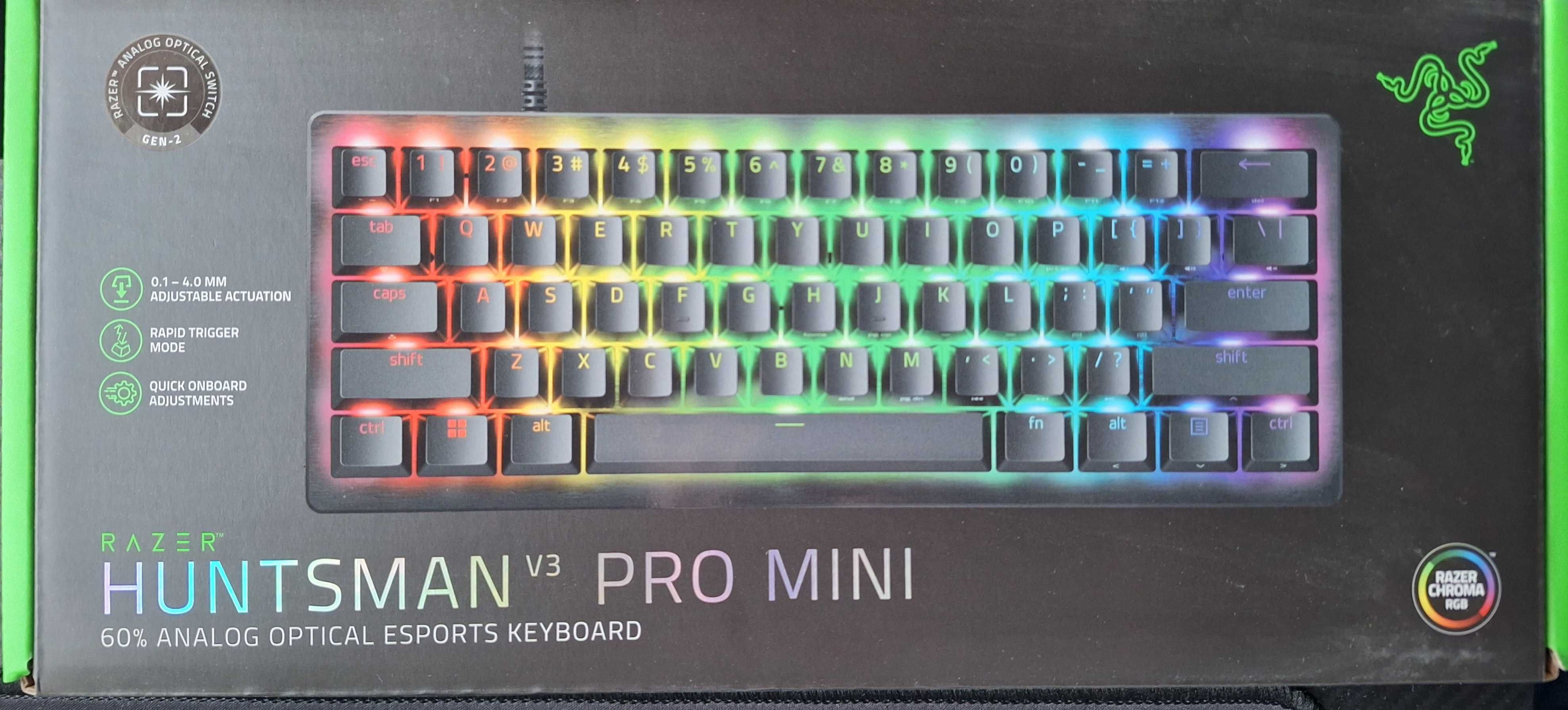 Tastatura Gaming Mecanica RAZER Huntsman V3 Pro Mini