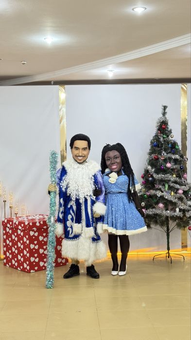 Поздравление деда мороза и снегурочки