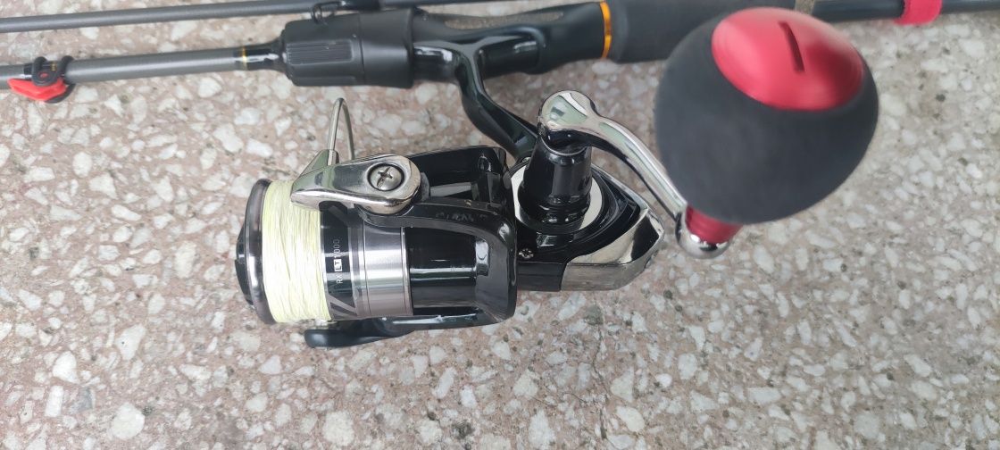 Въдица Fil Fishing Shadow 2,10 2-8 и макара Daiwa RX LT 1000