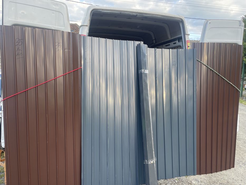 Tablă cutată colorata