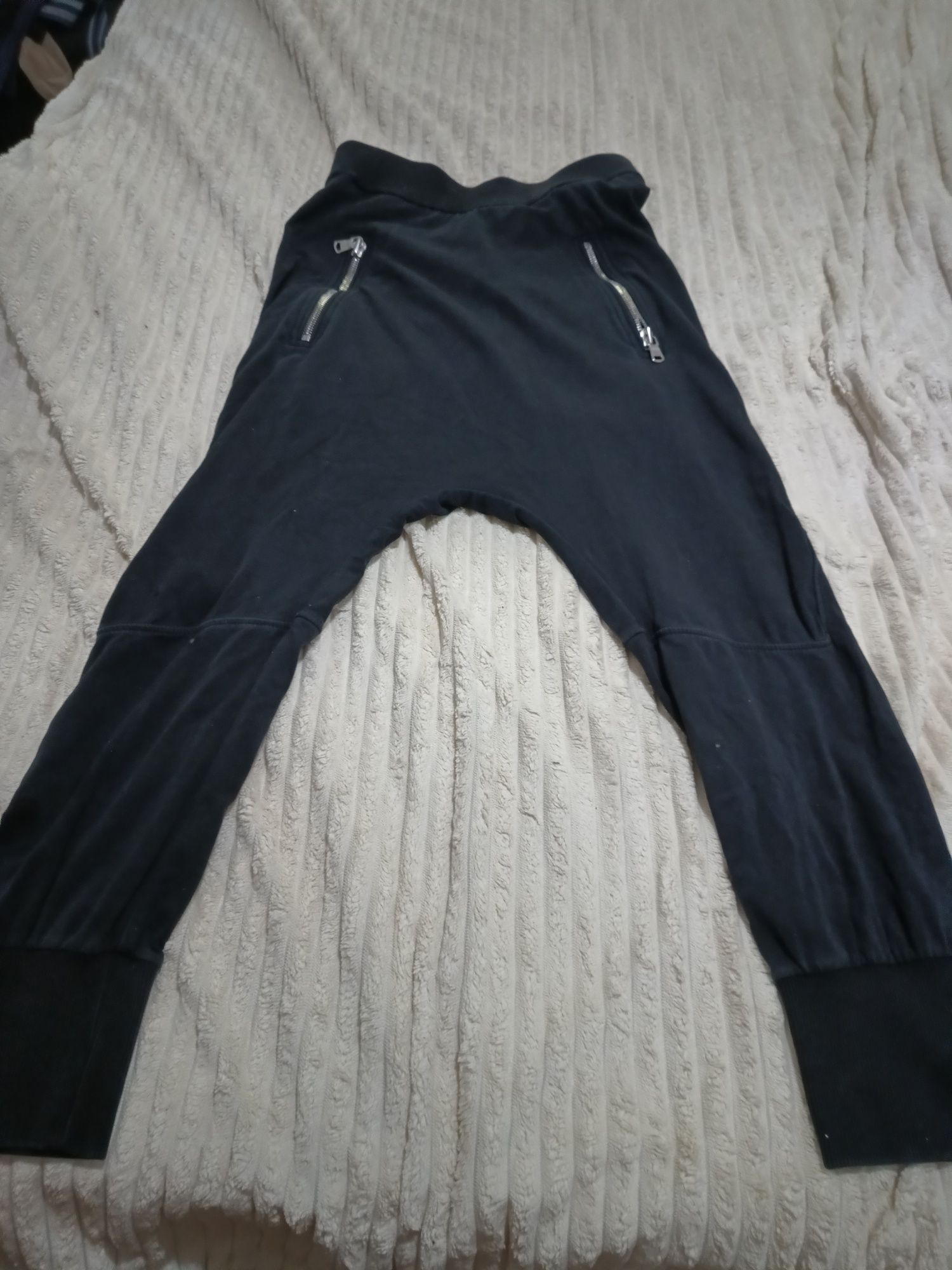 Pantaloni vagabond cu tur subțiri de vara m