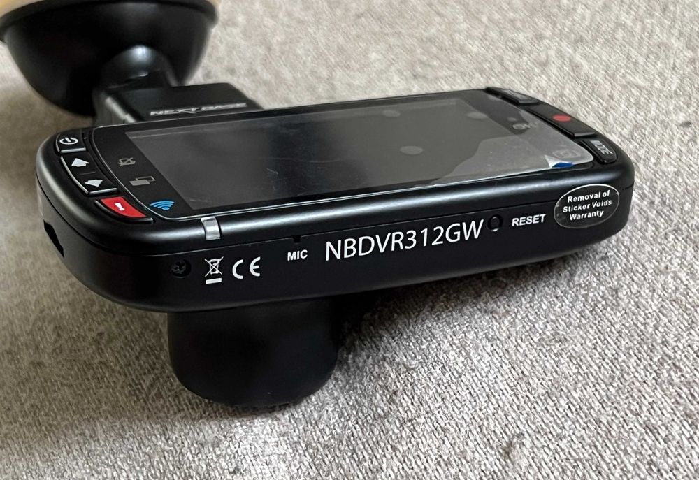 Camera auto Nextbase 312GW GPS WiFi Full HD, suport si alimentare