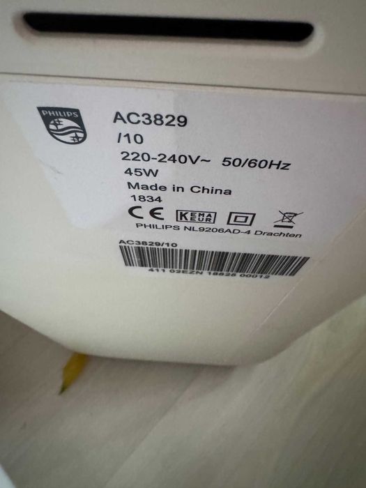 Philips AC3829/10 (Series 3600i) – пречиствател и овлажнител 2-в-1