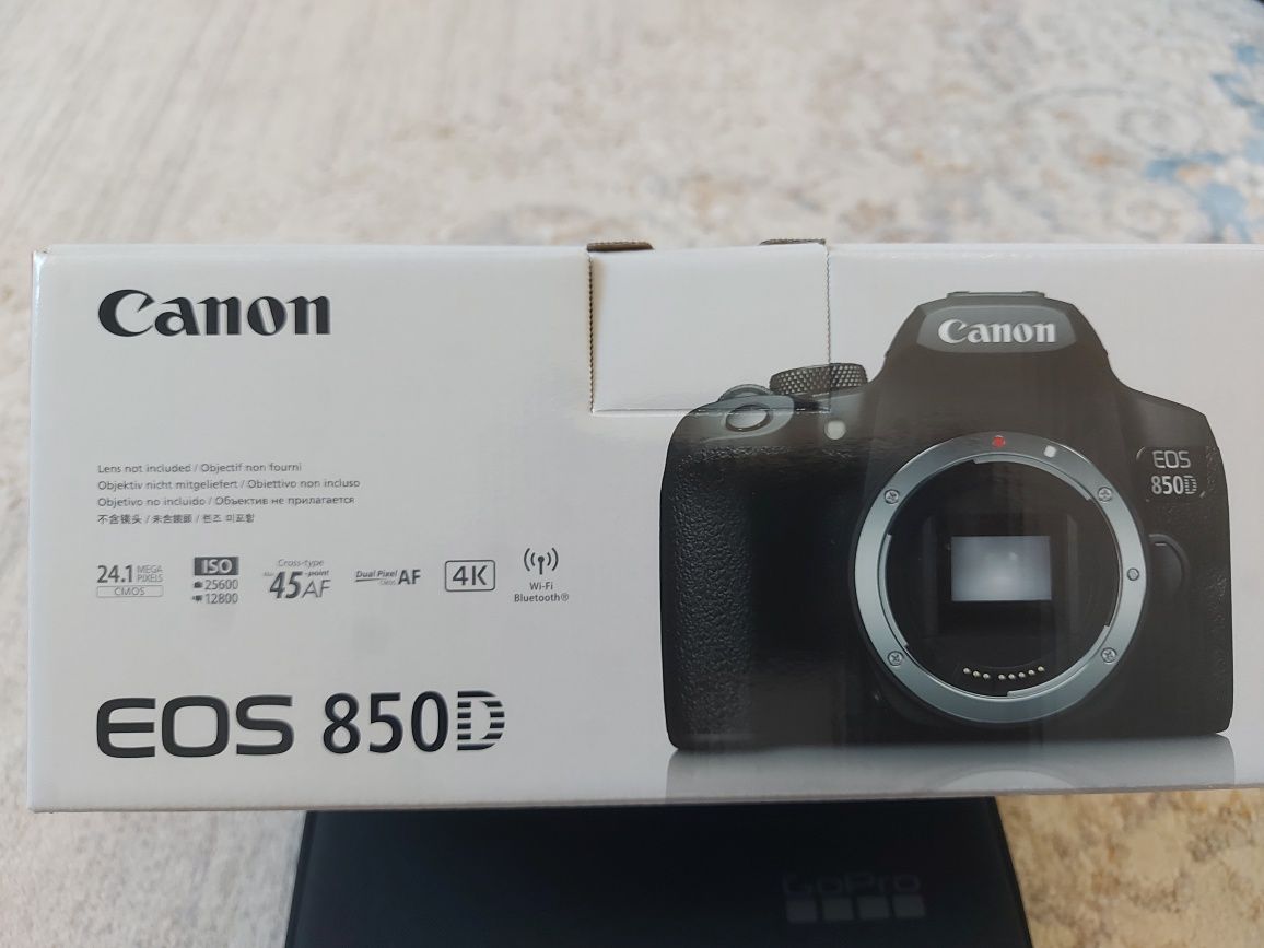 Фотопарат новый Канон.850D