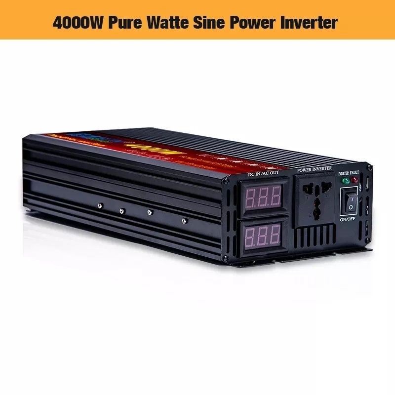 Invertor EASUN cu Undă Sinusoidală Pură DC 24V /AC220V Putere 4000W