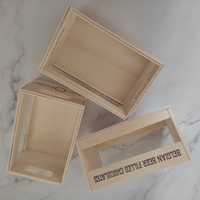 Деревянные коробочки для упаковки подарков
