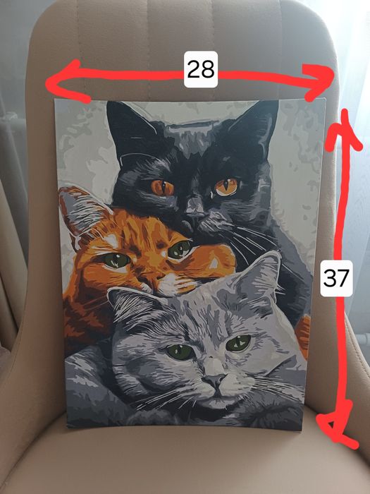 Продам картины по цифрам