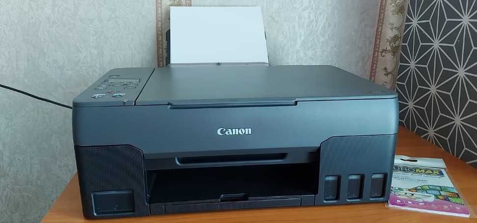Вайфай Wi-Fi цветной струйный МФУ принтер Canon G3420 краска есть