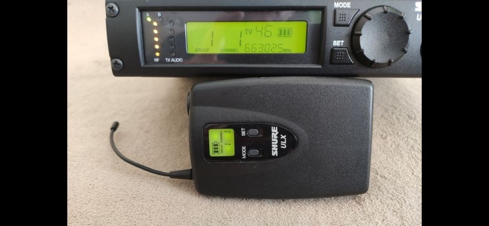 Shure ULX wireless instrument saxofon acordeon clarinet vioară microfo