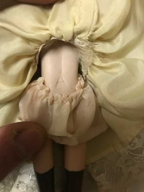 Papusa Ceramica Vintage 15cm