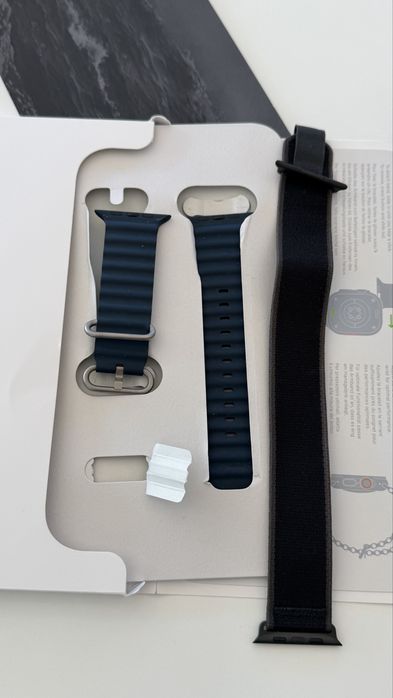 Apple Watch Ultra2 49mm Black w Black Ocean Band MX4P3WB 35749