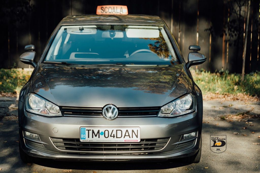 Instructor auto calm si rabdator, VW Golf 7 diesel