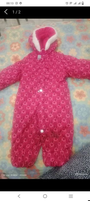 Продам зимний комбенизон на девочку