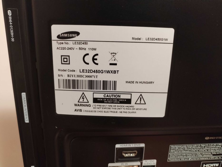 Televizor LCD Samsung FULL HD Diagonala 80 cm