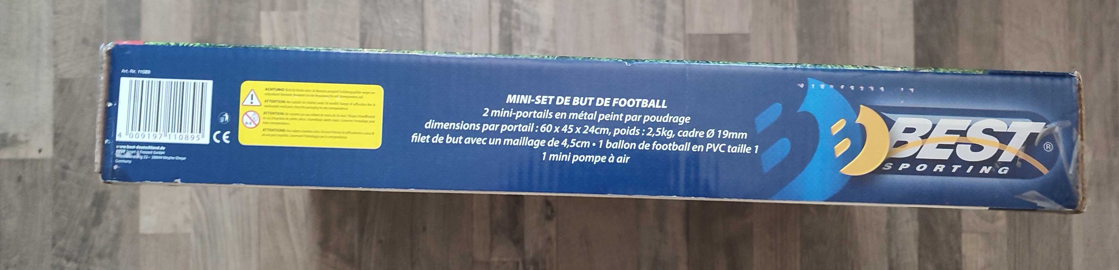 Футболен комплект - Mini Goaly врати, топка и помпа
