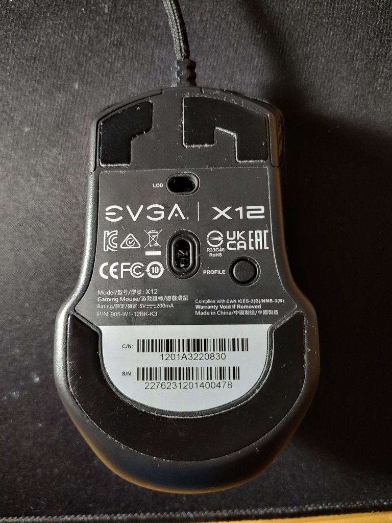 Мишка EVGA X12 за компютър или лаптоп