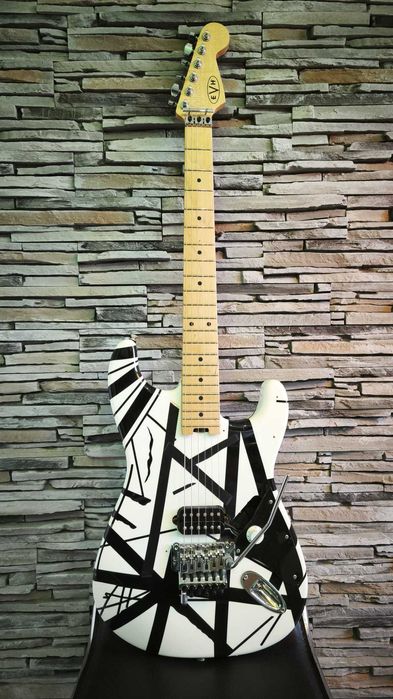 Chitara electrica Evh Stripe White - Eddie Van Halen - Garanție