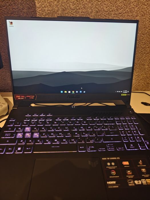 Ноутбук Asus TUF Gaming A15, 32 GB ОЗУ DDR5, RTX 4050 6GB, RYZEN 7 74