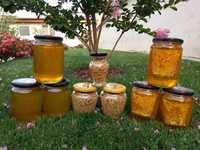 Продавам горски пчелен мед, прашец и клеева тинктура!