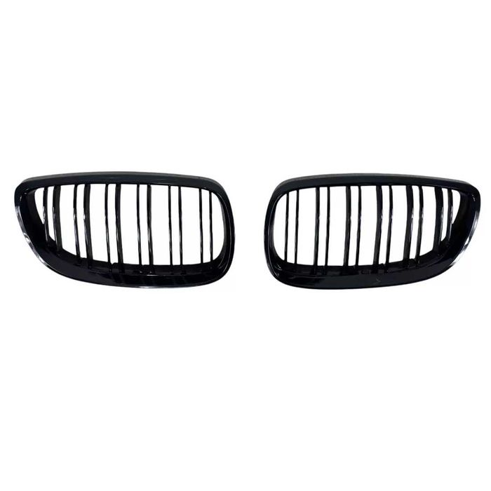 Двойни решетки BMW E92 - черен гланц - пре-фейс