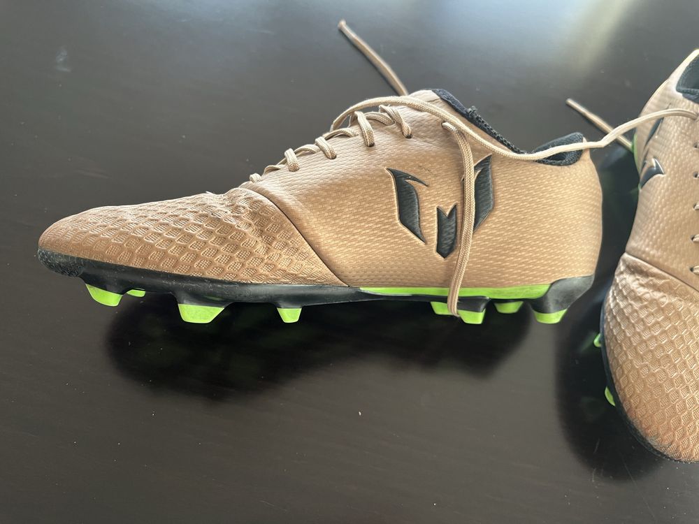 Бутонки детски Adidas Messi FG Gold Toned