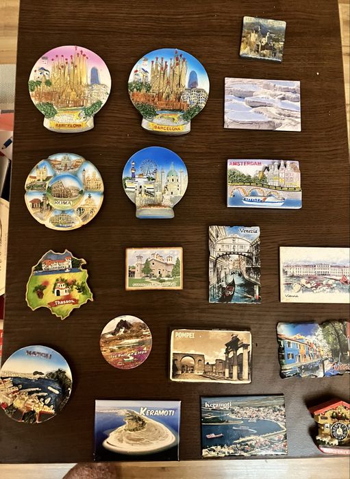 Магнити от различни градове