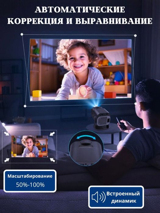 Proektor HY320mini HY300 HY300 pro proyektor kino dom Доставка есть!