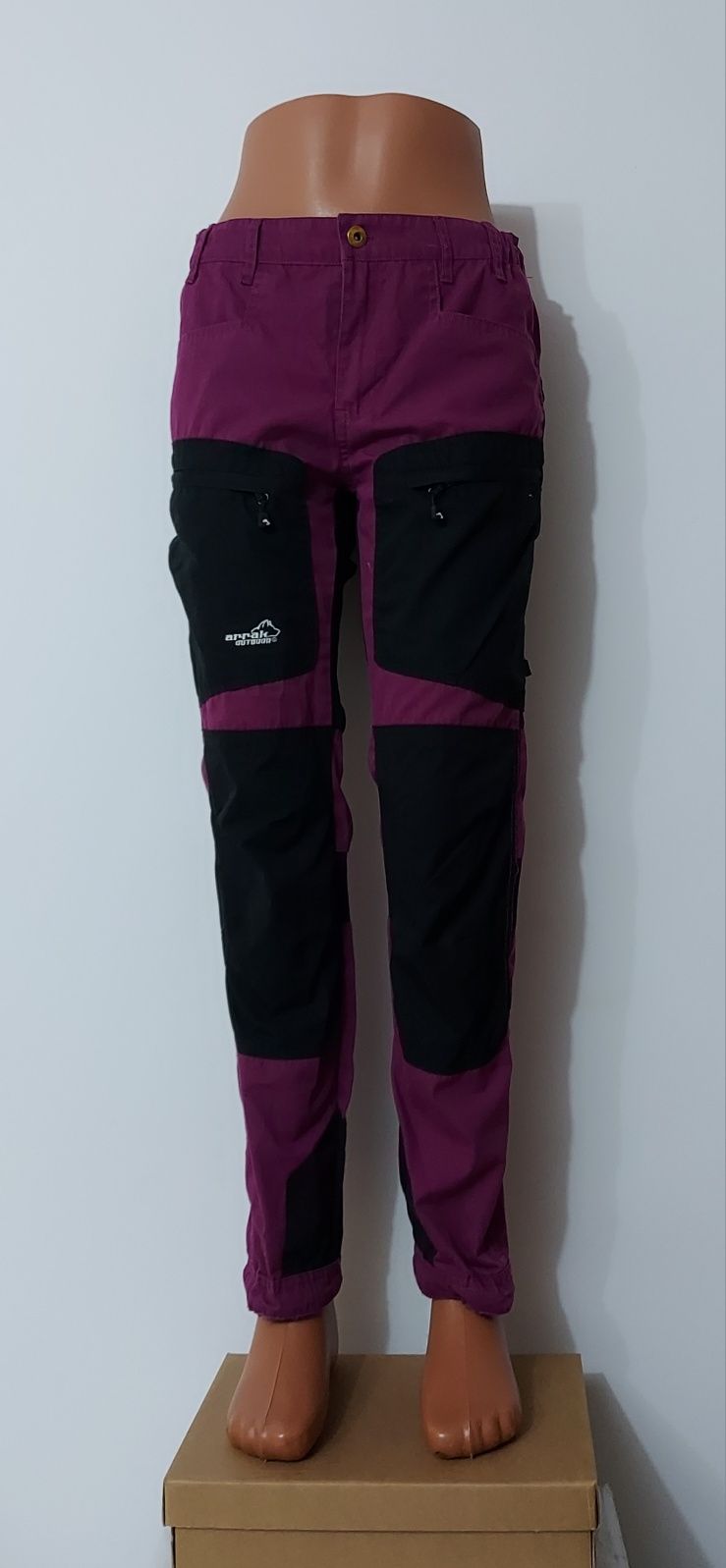 Pantaloni outdoor Arrak Active Stretch dame Fuchsia, nr 38, Fjallraven