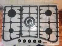 Plită gaz incorporabilă BAUMATIC 4 arzătoare + 1 wok  Avena Rustic