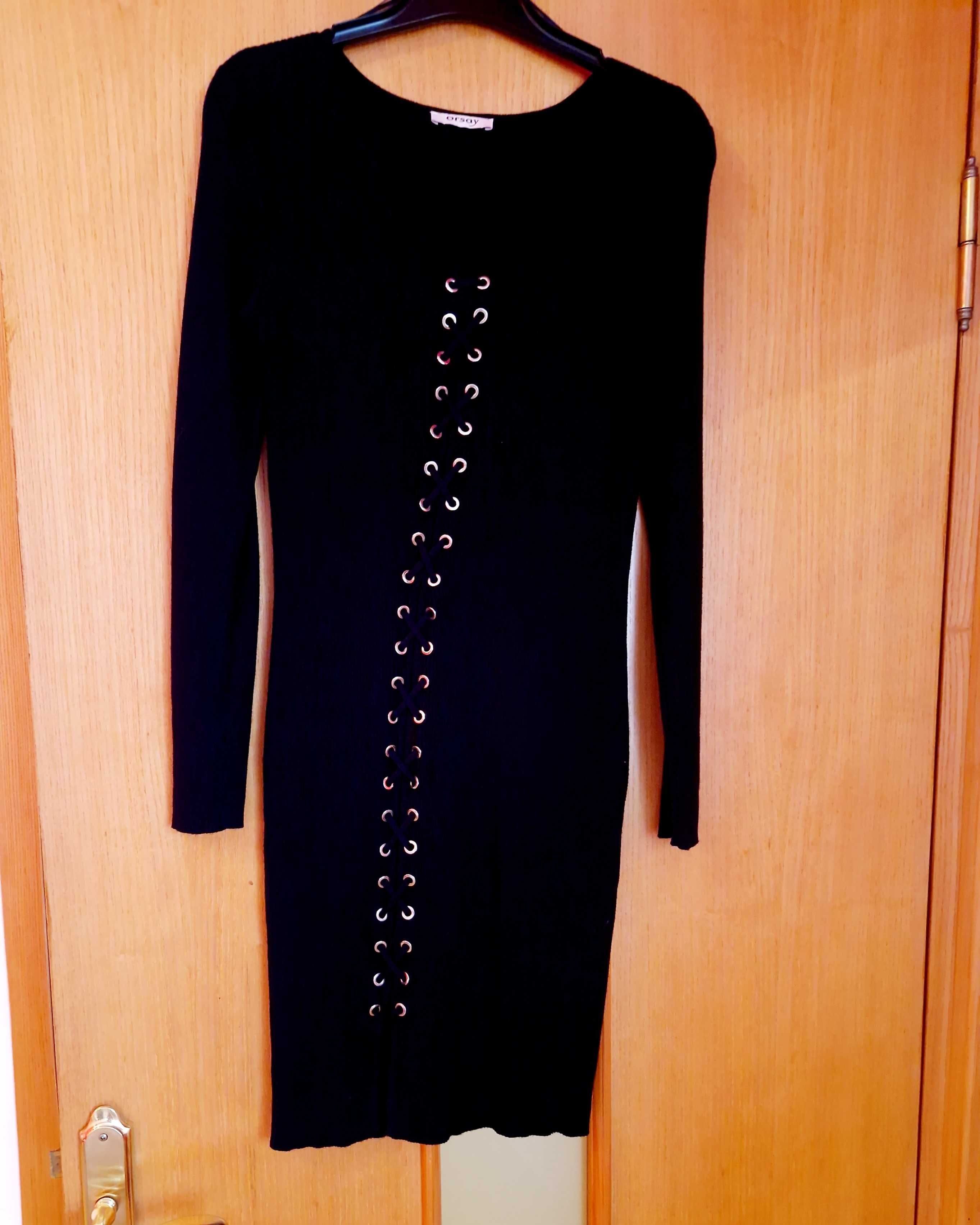 Rochie neagră Orsay