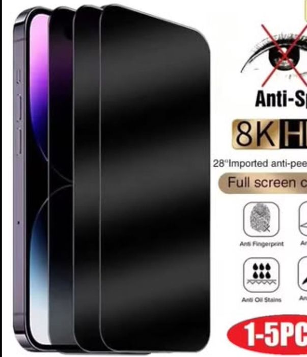 Folie privacy iPhone 14 și 15
