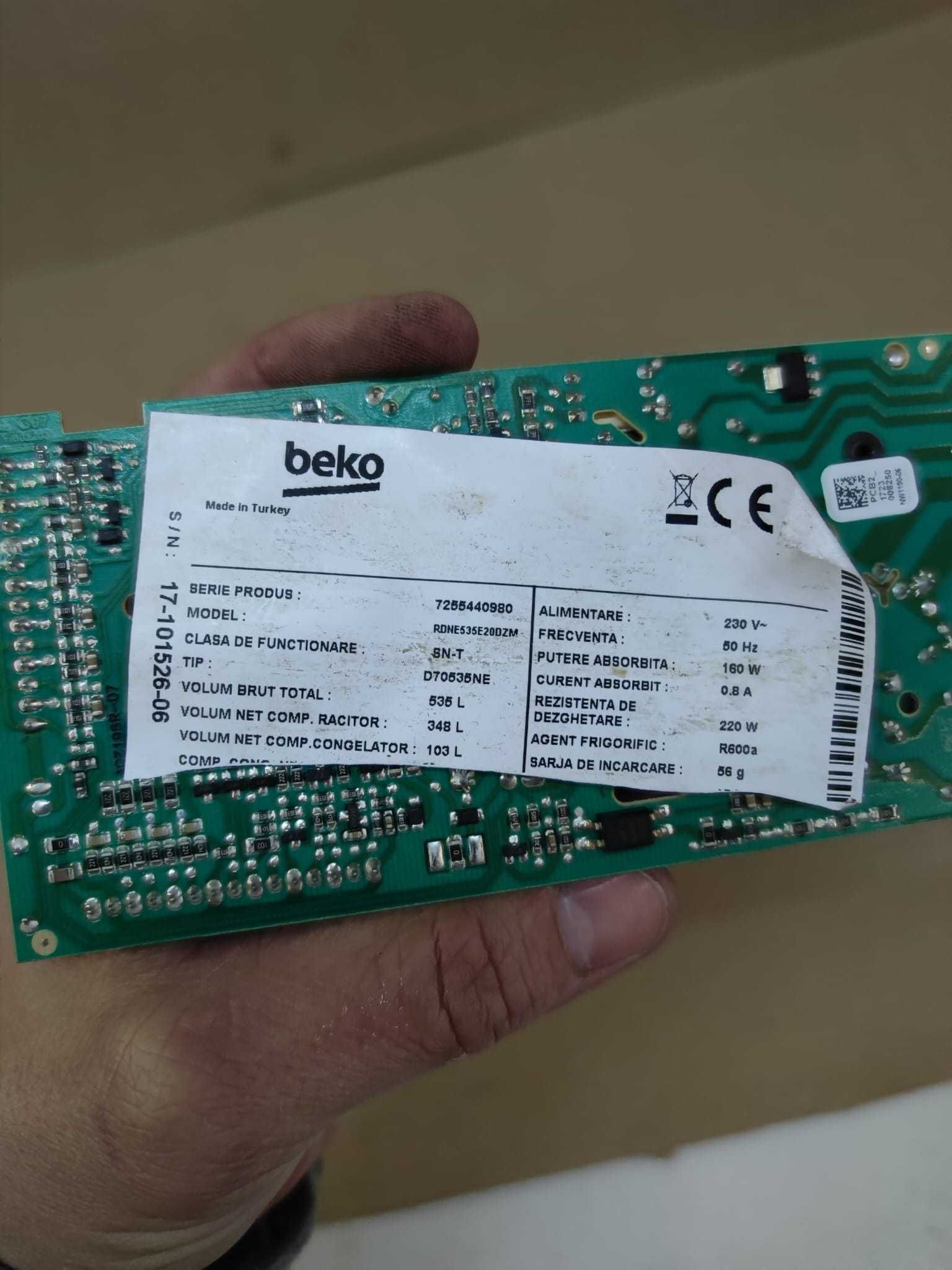 Placa electronica combina frigorifica Beko RDNE535E20DZM / C157