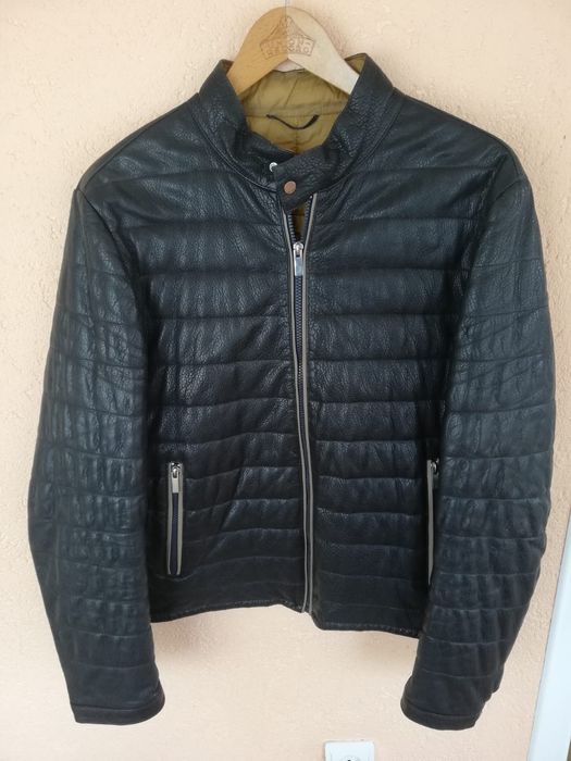 Geacă bărbați piele Gian Morí mărimea 54