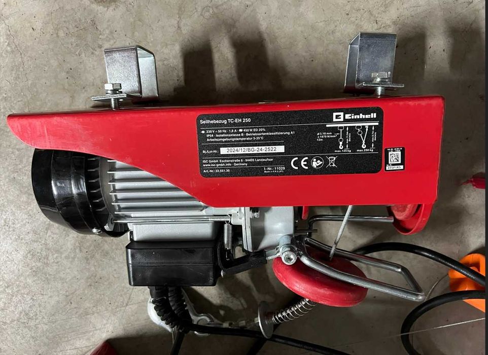 Електрически телфер\Лебетка Einhell TC-EH 250