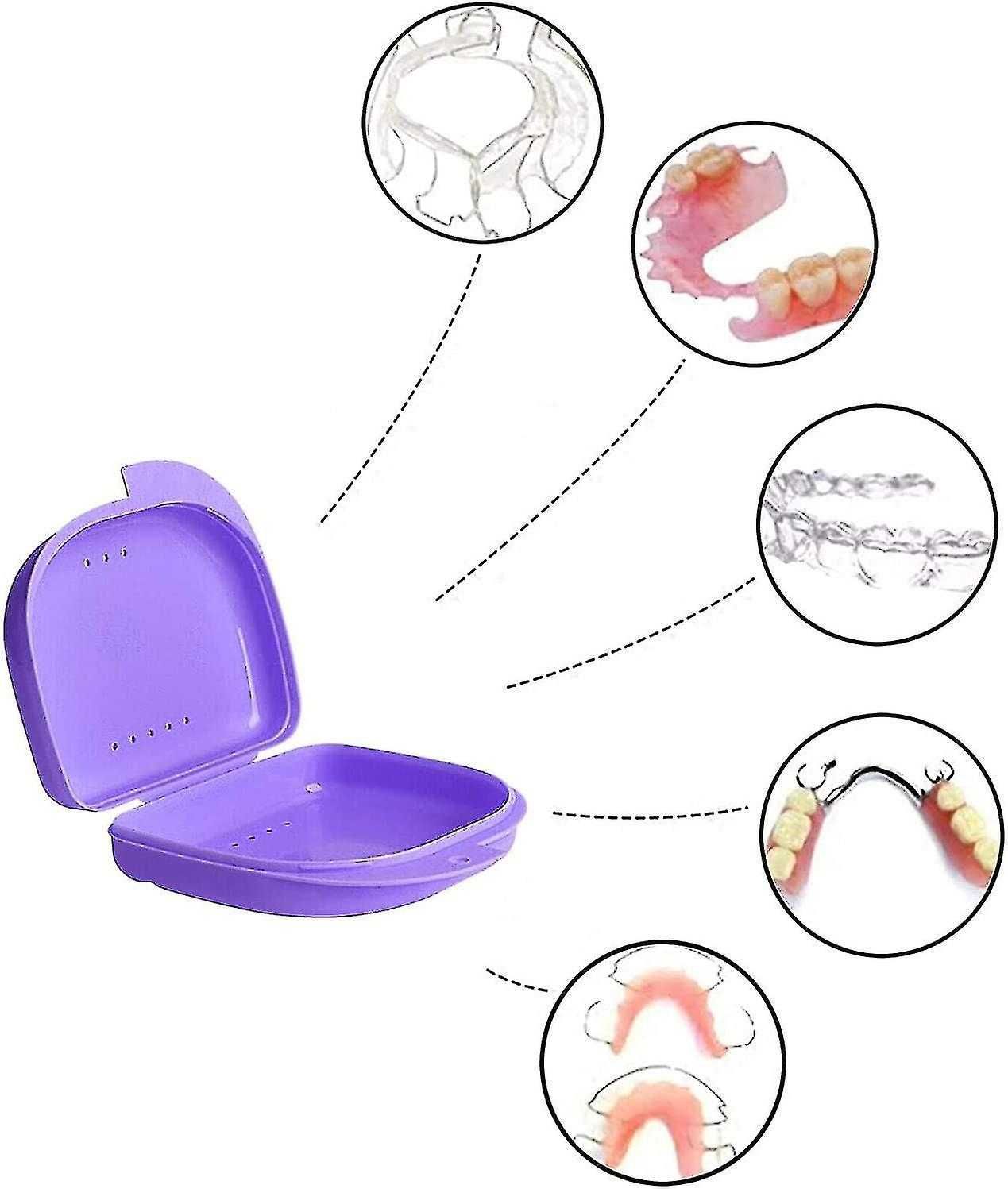 Cutie ortodontica depozitare aparat dentar, proteza