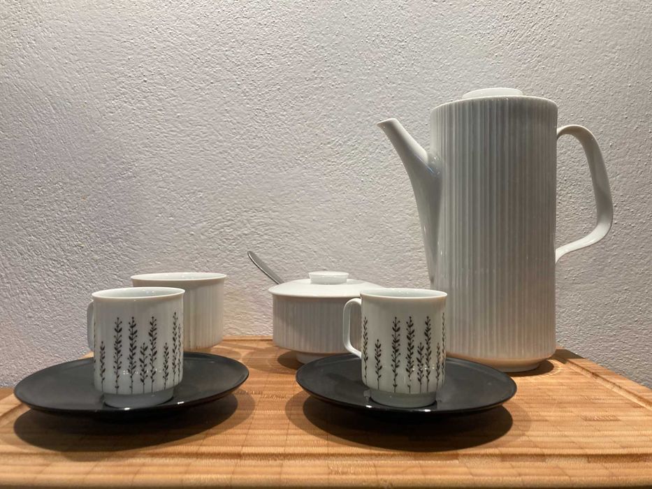 Tapio Wirkkala pt Rosenthal set rar de cafea ceai 1979  semnat