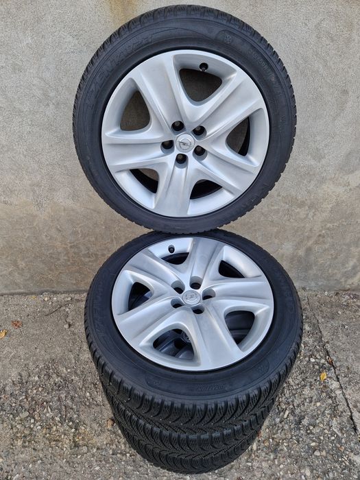Jante structurate 5x105 Opel Astra J Insignia anvelope iarna 215 50 17