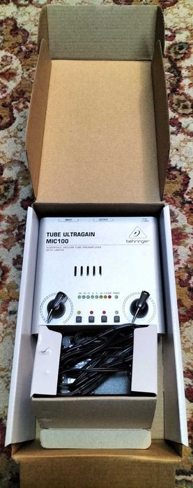 Amplificator microfon Behringer Tube Ultragain MIC1000