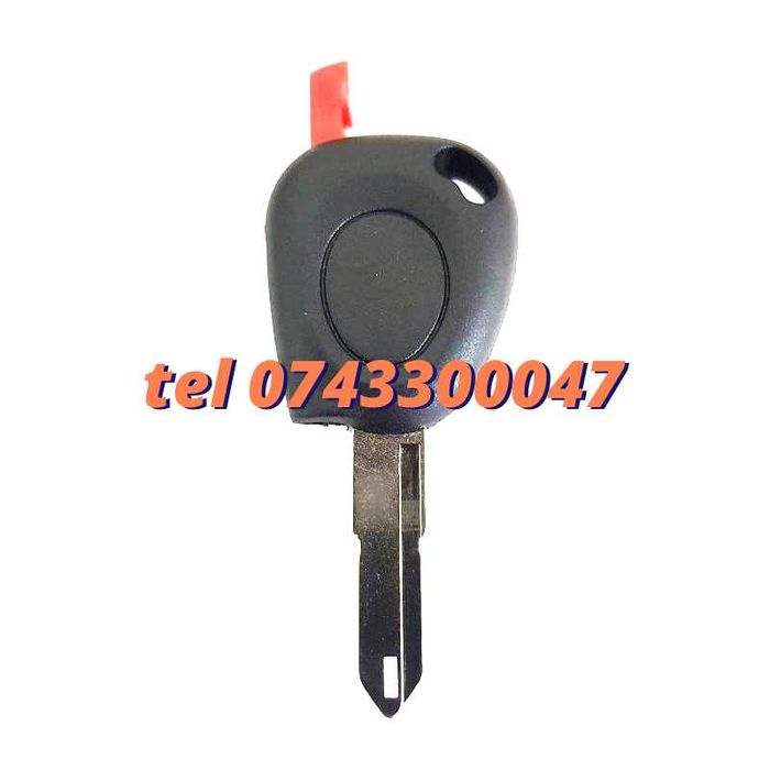Carcasa Cheie Compatibil Renault Cu Locas Cip Negru