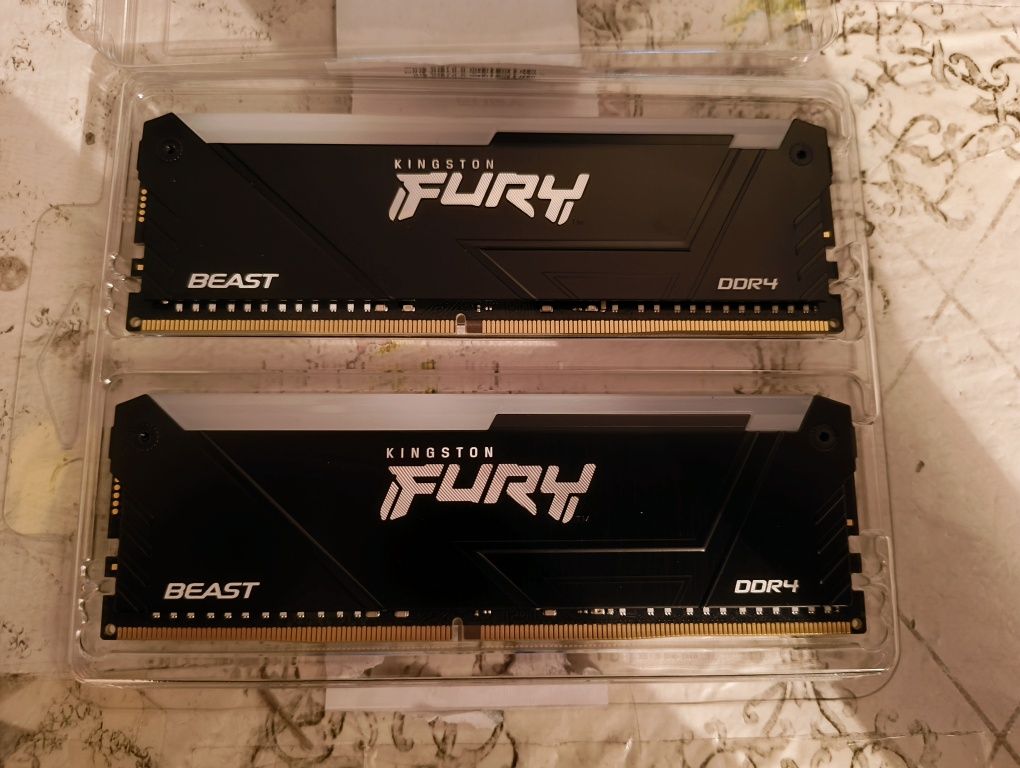 Оперативная память Kingston Fury 2х16GB DDR4 3200