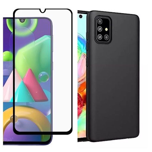Samsung A21S/A12/A13/A14/A15/A16/A07/A17 Husa Silicon+Folie Sticla 11D