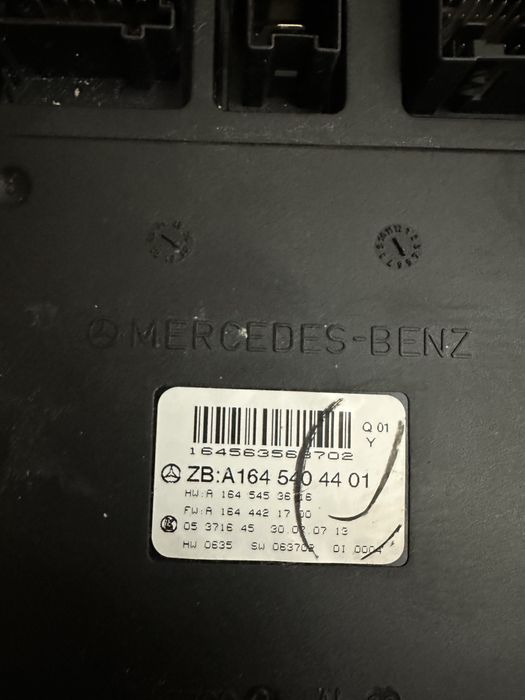 Продам передний Sam блок на 164 кузов