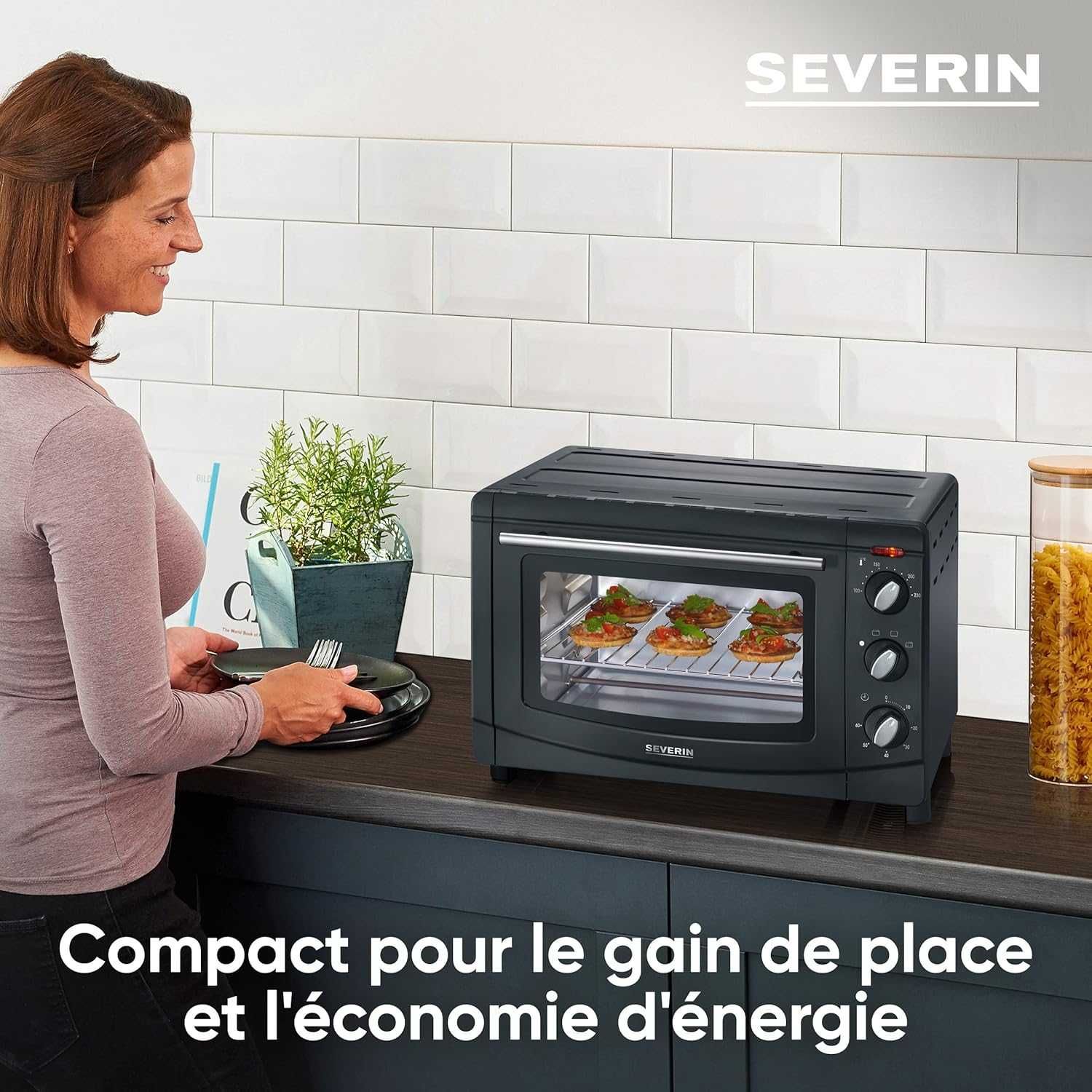 Мини фурна SEVERIN 20л., 1500W