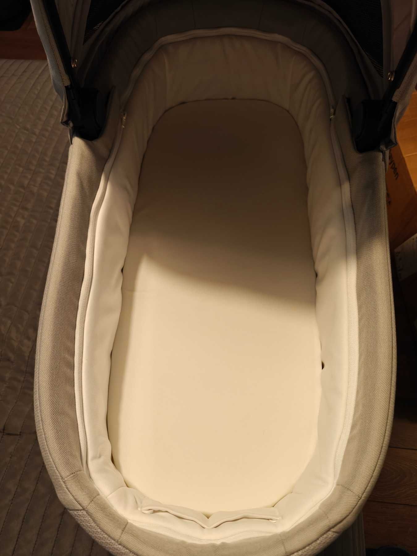 COT S LUX кош за новородено Lava Grey Sybex