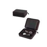 Caseta Transport Ceasuri 4 Spatii Negru Carbon